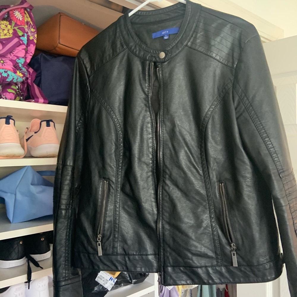 Leather jacket